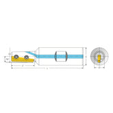 Coolant-Thru Is Recommended, Especially When D2>0.7 X Nominal Thread Diameter Conical Toolholders (MiTM 24) - Big-tools Industrial Supply Tools for Metal Cutting